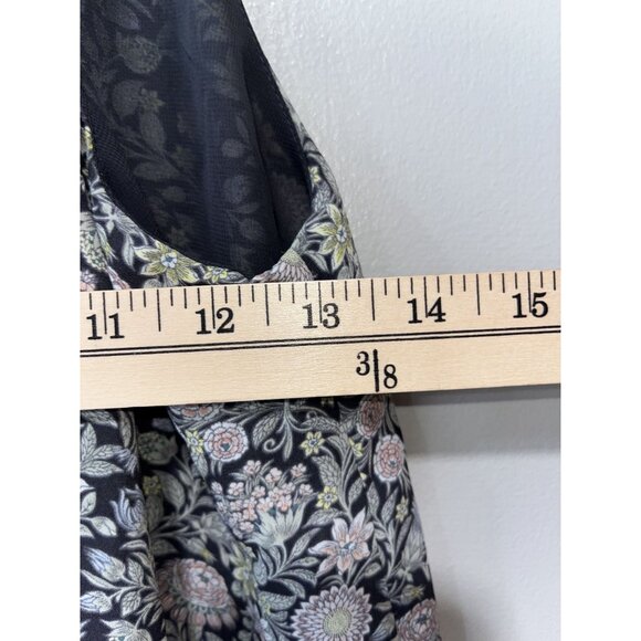 Loft‎ Women's V-Neck Camisole, XS Petite, Floral Print - Picture 4 of 9